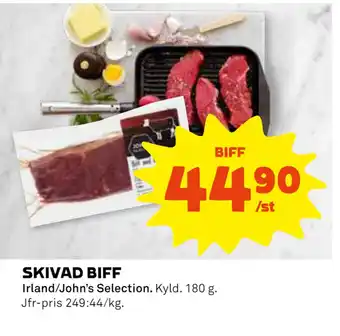 Coop Daglivs Skivad biff erbjuda