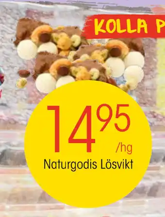 Naturgodis lösvikt