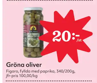 Hemköp Gröna oliver erbjuda