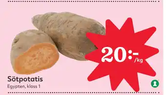 Hemköp Sötpotatis erbjuda