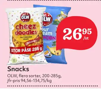Hemköp Snacks erbjuda
