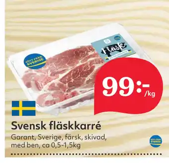 Hemköp Svensk fläskkarré erbjuda
