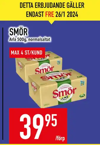 Matdax Smör erbjuda