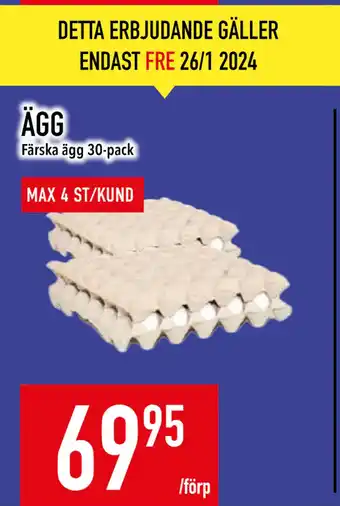 Matdax Ägg erbjuda