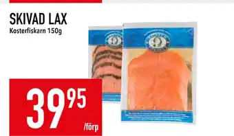 Matdax Skivad lax erbjuda