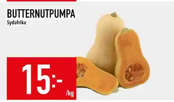 Matdax Butternutpumpa erbjuda