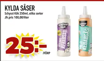 Nya Pulsen Kylda såser erbjuda