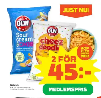 Stora Coop Snacks erbjuda