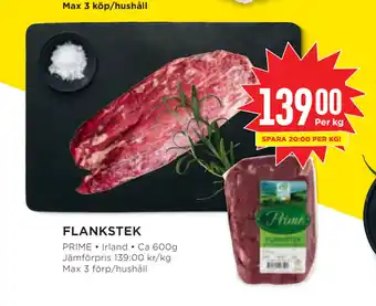 Willys Flankstek erbjuda