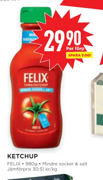 Willys Ketchup erbjuda