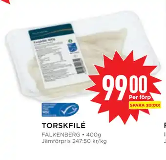 Willys Torskfilé erbjuda