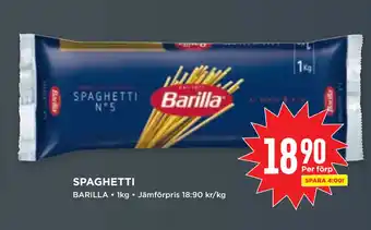 Willys Spaghetti erbjuda
