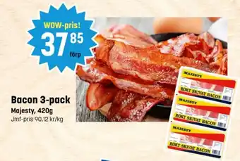 Eurocash Bacon 3-pack erbjuda