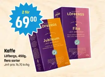 Eurocash Kaffe erbjuda