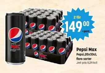 Eurocash Pepsi Max erbjuda