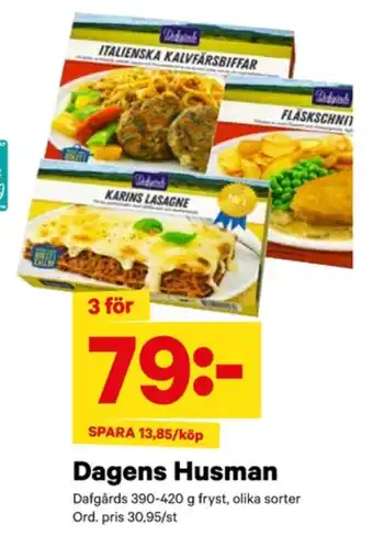Dafgårds lasagne
