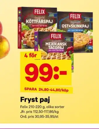 City Gross Felix matpajer erbjuda