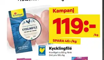 City Gross Kronfågel kycklingfilé erbjuda