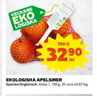 Coop Änglamark apelsiner erbjuda