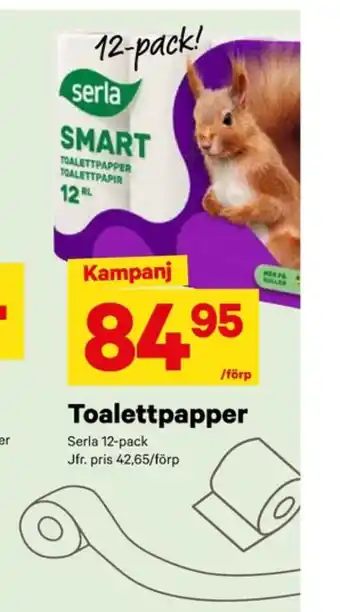 City Gross Smart toalettpapper erbjuda