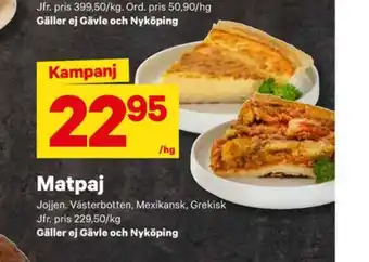 Jojjen matpajer