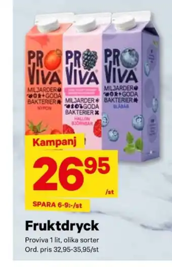 City Gross Proviva fruktdryck erbjuda