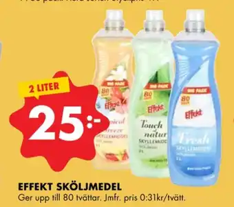 ÖoB Effekt sköljmedel erbjuda