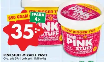 ÖoB The pink stuff rengöringsmedel erbjuda