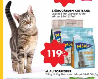 ÖoB Mjau kattmat erbjuda