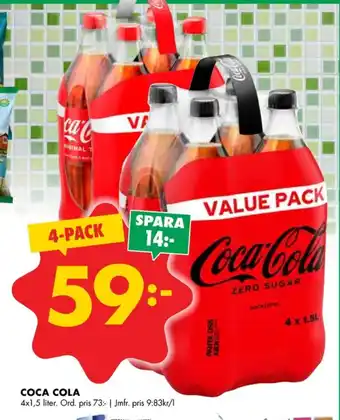 ÖoB Coca cola läskedryck erbjuda