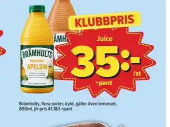 Östenssons Brämhults juice erbjuda