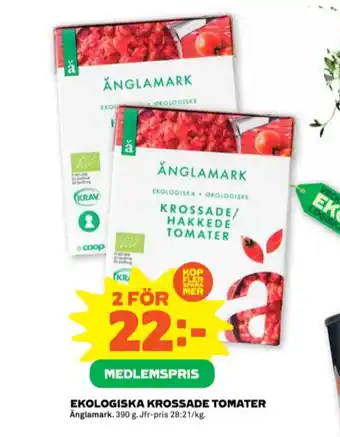 Stora Coop Änglamark tomater erbjuda