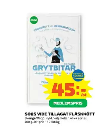 Stora Coop Coop grytbitar erbjuda