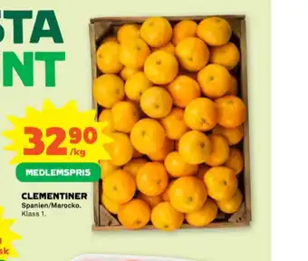 Stora Coop Coop clementiner erbjuda