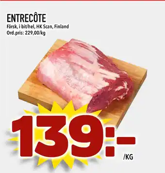 Din Mat Entrecôte erbjuda