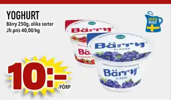 Bonum Matmarknad Yoghurt erbjuda