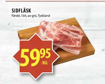 Matvärlden Tensta Sidfläsk erbjuda