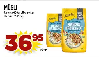 Bonum Matmarknad Müsli erbjuda