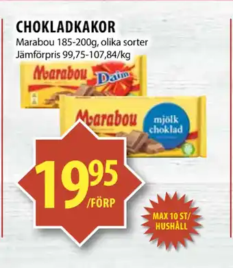Matvärlden Tensta Chokladkakor erbjuda