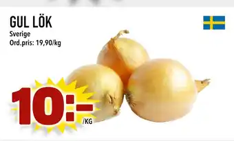 Din Mat Gul lök erbjuda