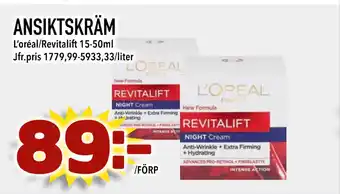 Ansiktskräm