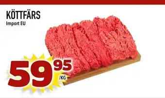 Prisma Mat Köttfärs erbjuda