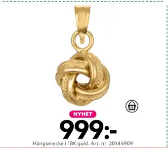 Albrekts Guld Hängsmycke i 18k guld erbjuda