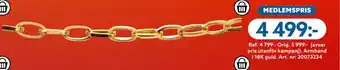 Albrekts Guld Armband i 18k guld erbjuda
