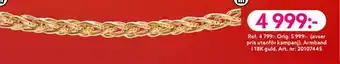 Albrekts Guld Armband i 18k guld erbjuda