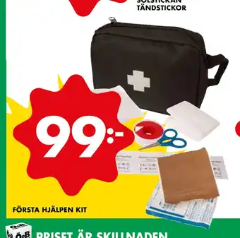 ÖoB Första hjälpen kit erbjuda