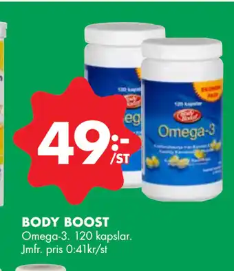 ÖoB Body boost erbjuda