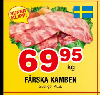 Nya Pulsen Färska kamben erbjuda