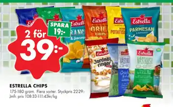 ÖoB Estrella chips erbjuda