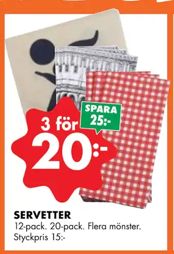 ÖoB Servetter erbjuda